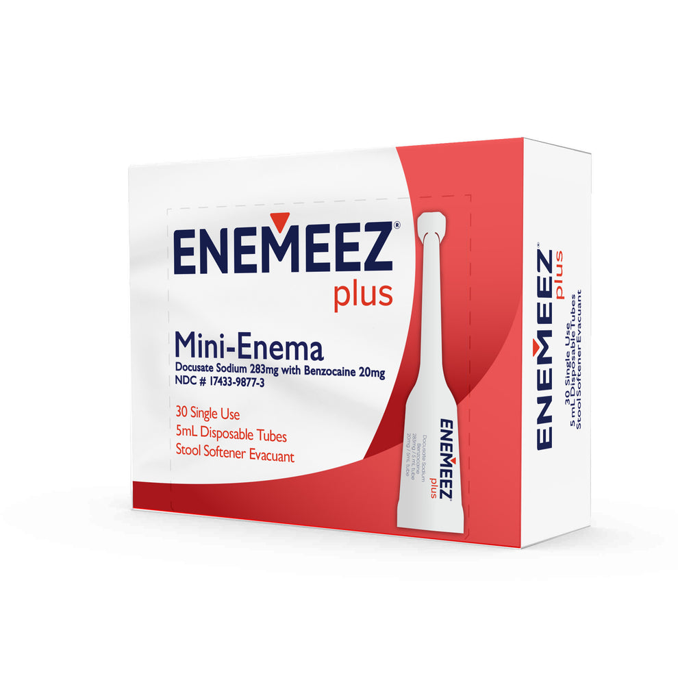 ENEMEEZ® Plus Mini Enema, 283mg Docusate Sodium and 20 mg Benzocaine M ...